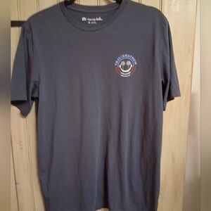 Travis Mathew Charcoal Graphic Short Sleeve Tee